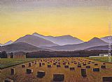Hay Bales, Evening, Below Whiteface by Rockwell Kent